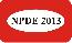 Nonlinear Partial Differential Equations 2013